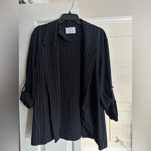Bershka pinstripe blazer